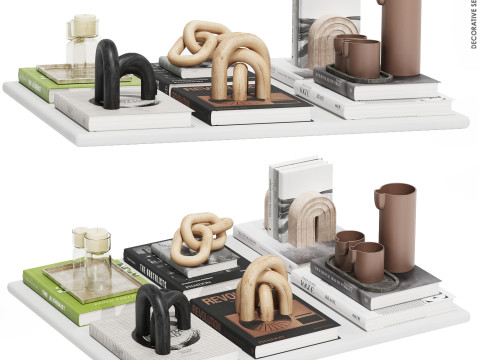 Decorative set 06 Modelo 3D