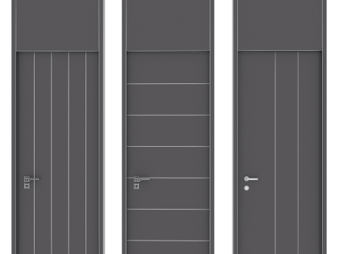 Door set 25 Modello 3D