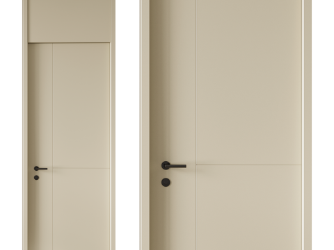 Door set 26 Modello 3D