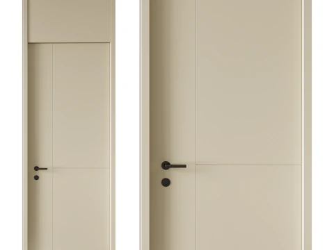 Door set 26 3D Model