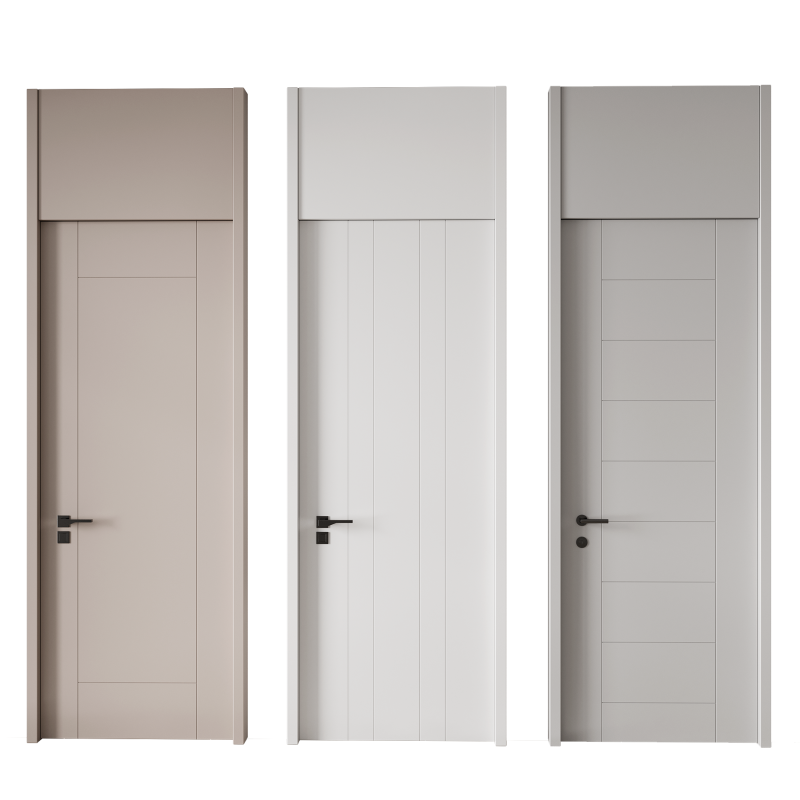 Door set 27 3D Модель .c4d .max .obj .3ds .fbx .stl .blend 
