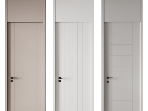 Door set 27 3D Model