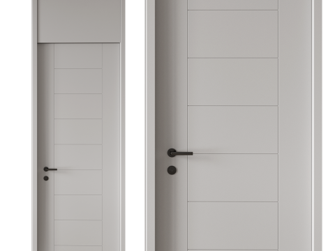 Door set 27 3D Модель