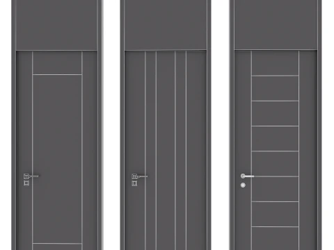 Door set 27 3D Model