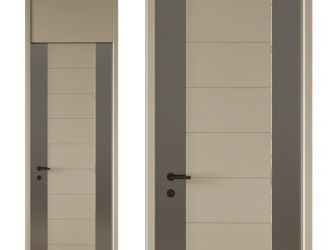 Door set 28 3D Model