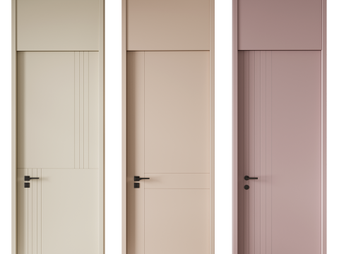 Door set 29 3D Model