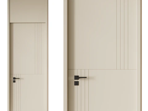 Door set 29 3D Model