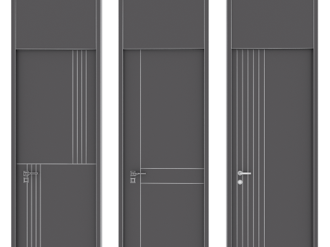 Door set 29 Modello 3D