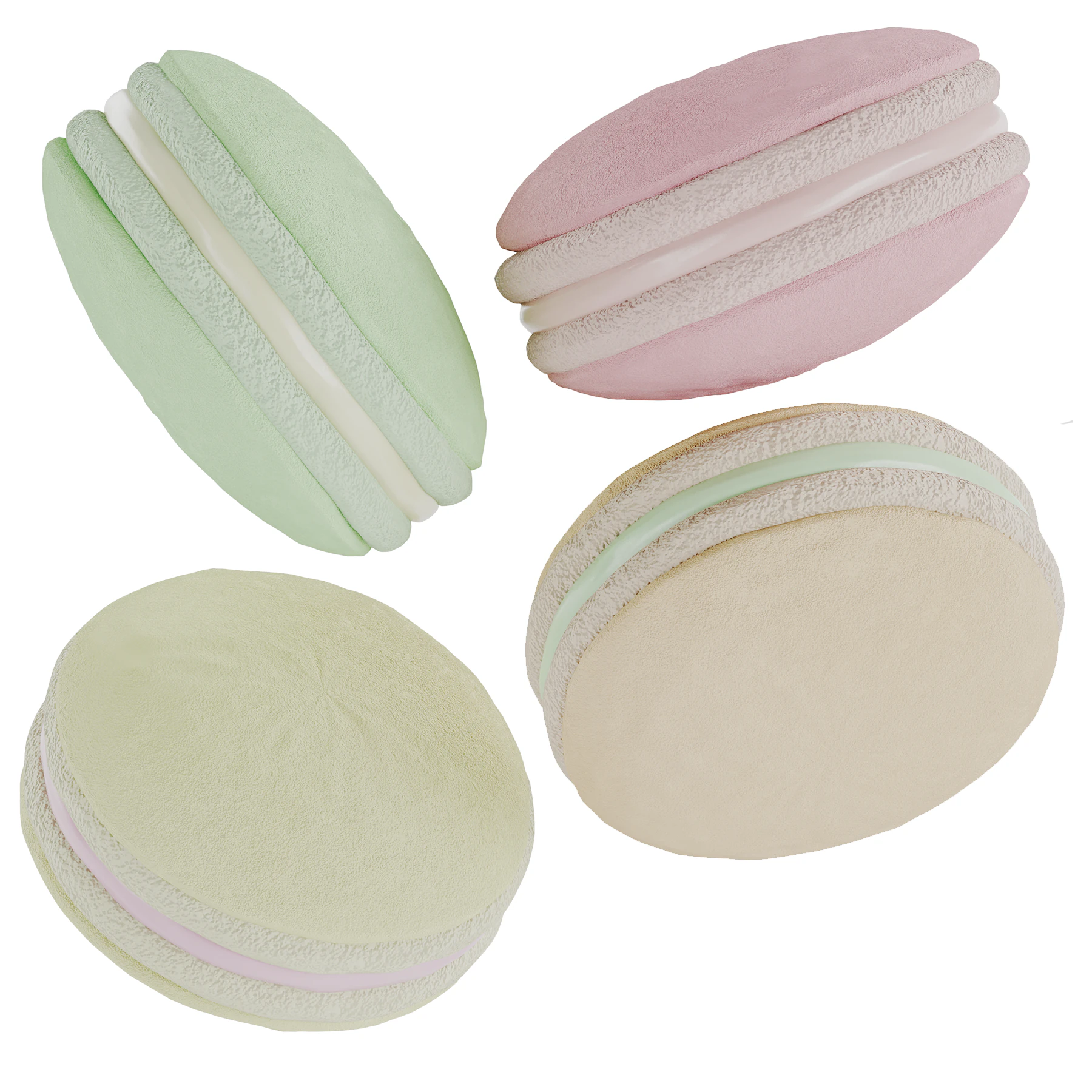 Pastel Modelo 3D .c4d .max .obj .3ds .fbx .stl .blend