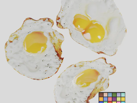Eggs 3D Model