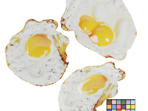 Eggs 3D Model
