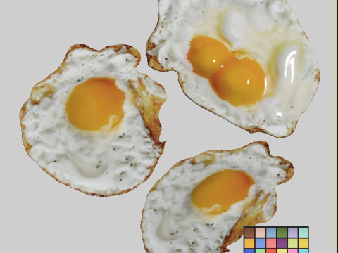 Eggs 3D Model