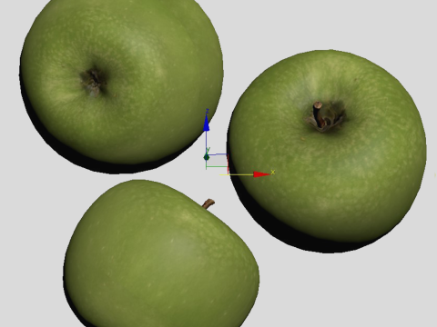 Green Apple 3D 模型