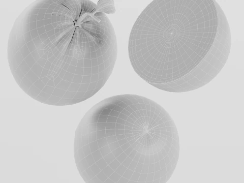 Orange 3D Model