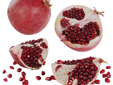 Pomegranate Model 3D