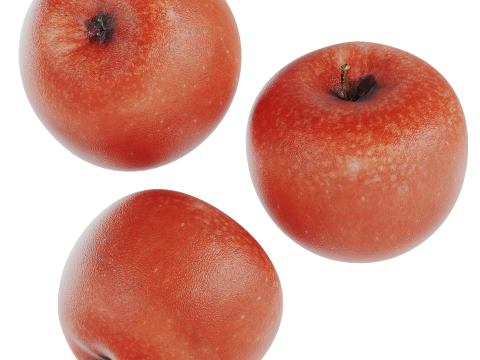 Red Apple Modello 3D