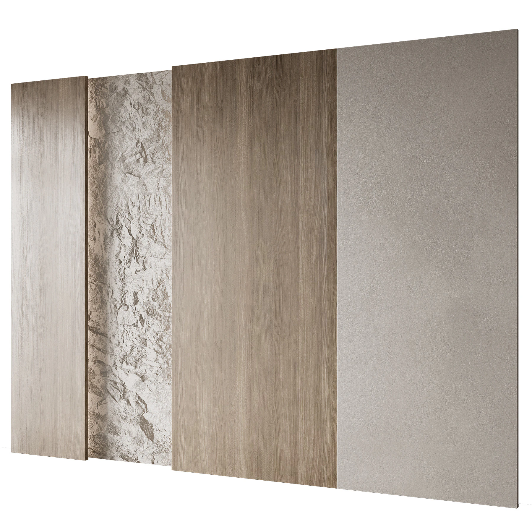 Wall panel 37 3D Model .c4d .max .obj .3ds .fbx .stl .blend