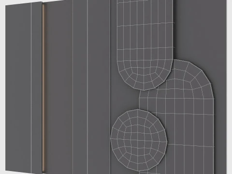 Wall panel 39 3D Model
