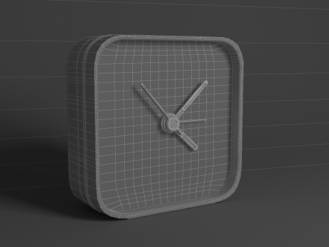 Alarm Casio Clock Modello 3D