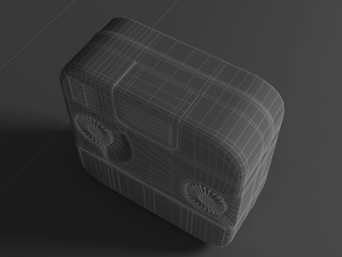 Alarm Casio Clock Modello 3D