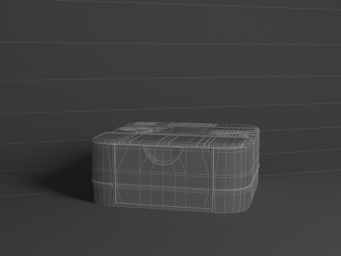 Alarm Casio Clock Modello 3D
