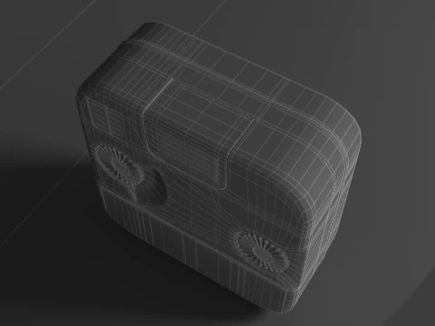 Alarm Casio Clock 3D Model