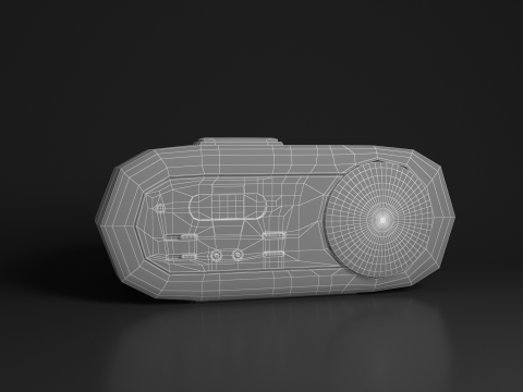 Alarm Talking Digital Clock Modèle 3D