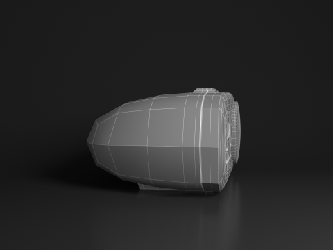 Alarm Talking Digital Clock Modèle 3D