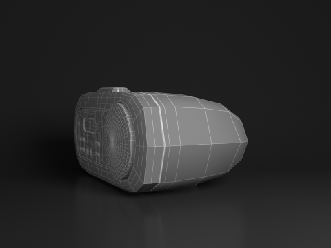 Alarm Talking Digital Clock Modèle 3D