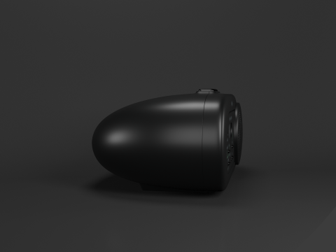 Alarm Talking Digital Clock 3D Model