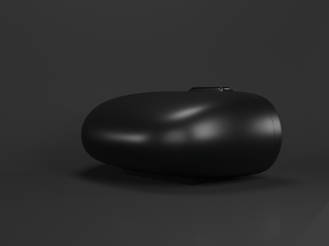 Alarm Talking Digital Clock 3D Model