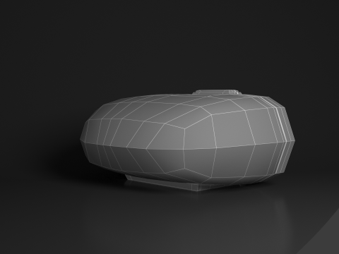 Alarm Talking Digital Clock 3D Model