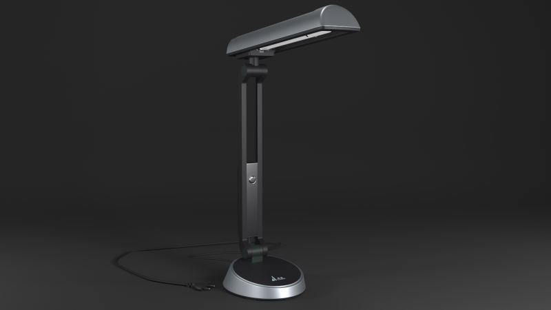 Office Table Lamp Modelo 3D .c4d .max .obj .3ds .fbx .stl .blend 
