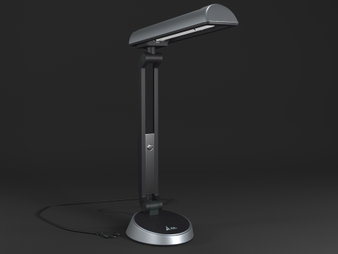Office Table Lamp 3D Model