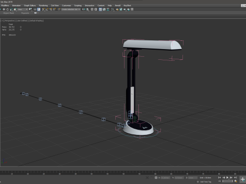 Office Table Lamp Modelo 3D