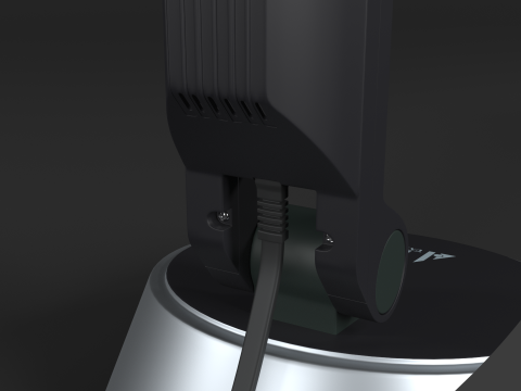 Office Table Lamp 3D Model