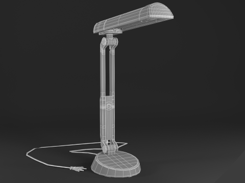 Office Table Lamp 3D Model