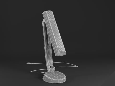 Office Table Lamp 3D Model