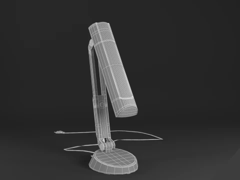 Office Table Lamp 3D Model