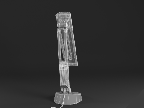 Office Table Lamp 3D Model