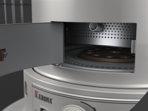 Керосиновий обігрівач WKH23 Білий 3D Модель