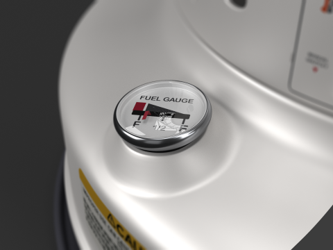 Керосиновий обігрівач WKH23 Білий 3D Модель