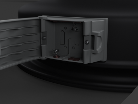 Aquecedor a Querosene WKH23 Preto Modelo 3D