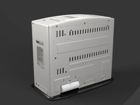Kerosene Heater WKH110 White 3D Model