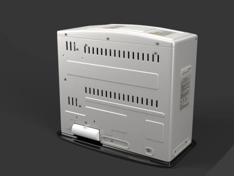Kerosene Heater WKH110 White 3D Model