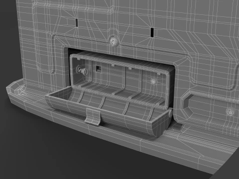 Kerosene Heater WKH110 White 3D Model