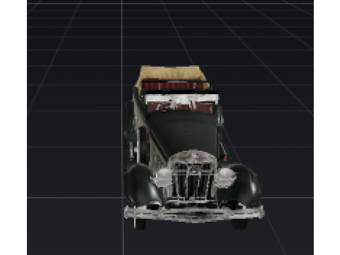 5 in 1 Classic Cars Collection - Game Ready s Modello 3D