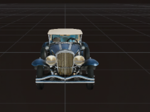 5 in 1 Classic Cars Collection - Game Ready s Modello 3D