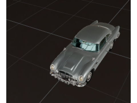 5 in 1 Classic Cars Collection - Game Ready s Modello 3D