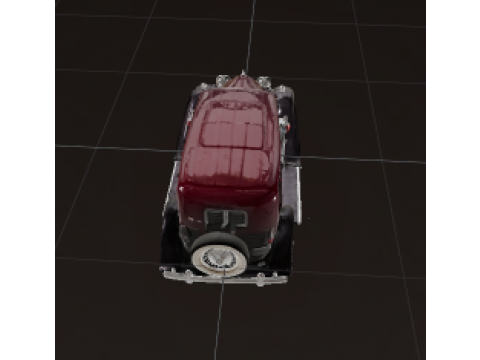 5 in 1 Classic Cars Collection - Game Ready s Modello 3D